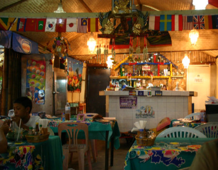 Phuket Karon beach Local restaurant