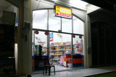 Phuket Karon beach mini mart