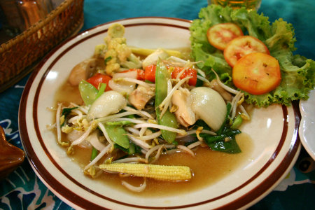 Phuket Karon beach Local restaurant