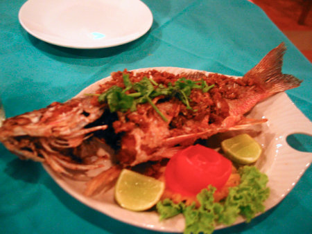 Phuket Kata beach Lobster & Prawn restaurant