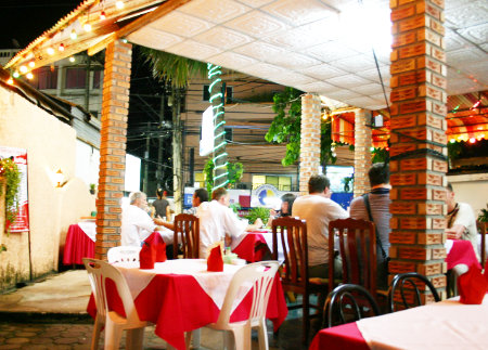 Phuket Karon beach Andaman seafood restaurant