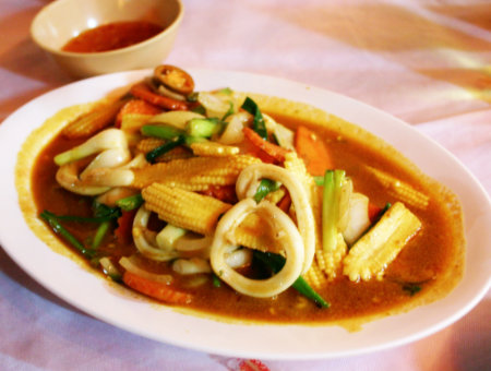 Phuket Karon beach Andaman seafood restaurant