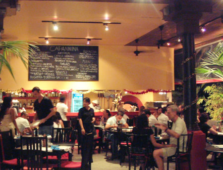 Phuket Kata beach Capannina Italian restaurant
