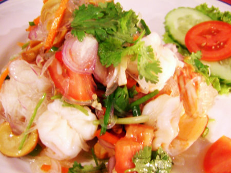 Phuket Nai Yang Beach Octopus restaurant