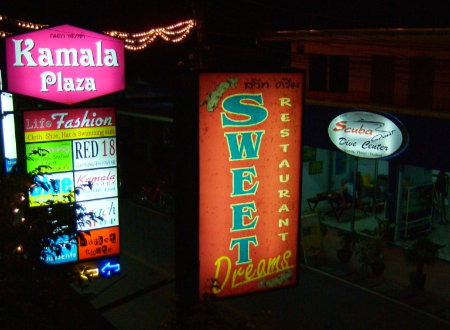 Phuket Kamala Beach SWEET DREAMS RESTAURANT