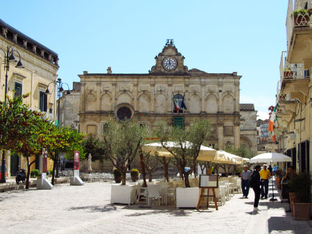 Italia Matera Piazza Giovanni Pascoli