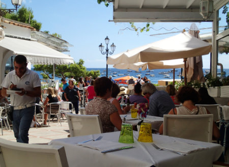 Italia Positano CAPRCCI restaurant