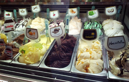 Italia amalfi Gelato