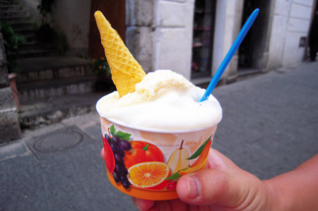 Italia amalfi Gelato
