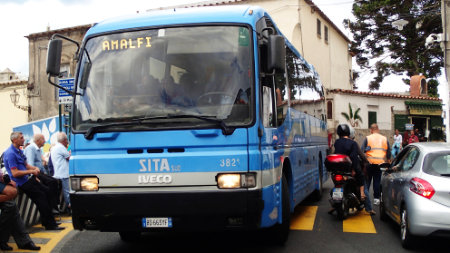 Italia Positano sita bus