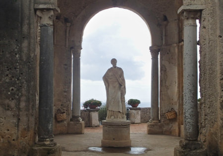 Italia ravello villa cimbrone