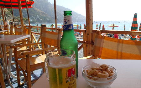 Italia Positano Fornillo beach