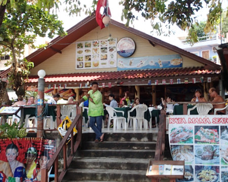 Phuket kata beachkatamama seafood restaurant