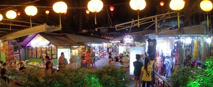 Vietnam　Nha Trang night market