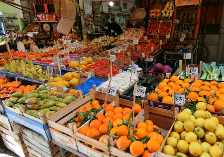 Italy Palermo Mercato della Vucciria