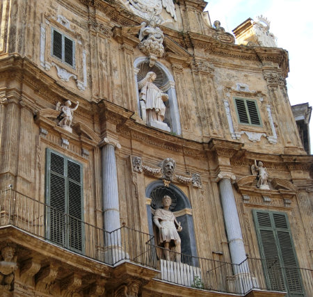 Italy Palermo Quattro Canti