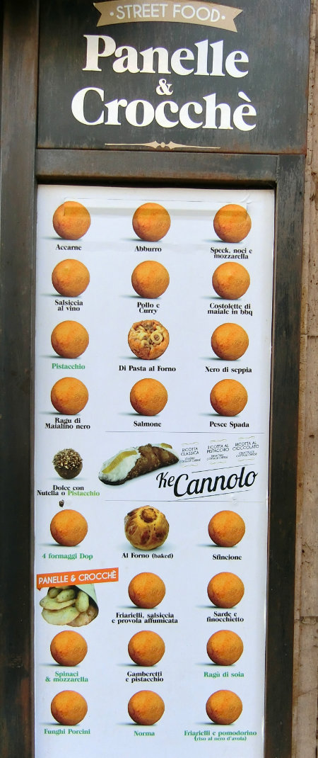 Italy Palermo ke Palle arancino