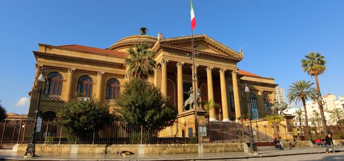Italy Palermo Teatro Massimo
