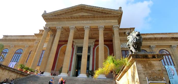Italy Palermo Teatro Massimo