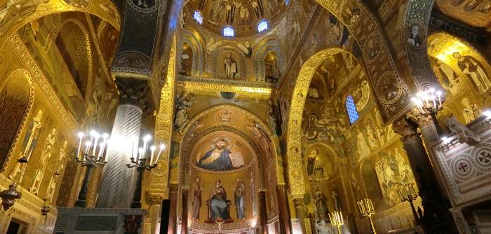 Italy Palermo Cappella Palatina