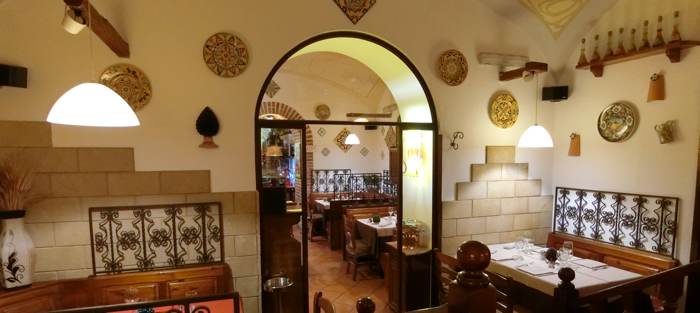 Italy Palermo TRATTORIA Carpaccio