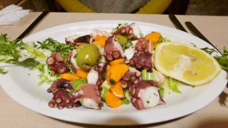 Italy Palermo TRATTORIA Carpaccio