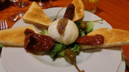 Italy Palermo TRATTORIA Carpaccio